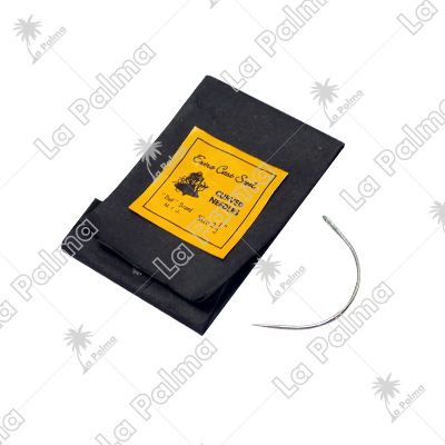 AGUJA  CURVA p/coser a mano