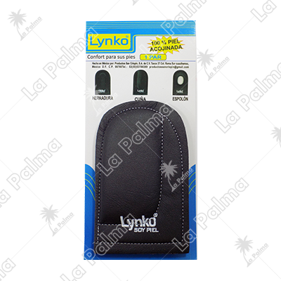 TALONERA NIVELADORA PIEL CUÑA L LYNKO NEGRO