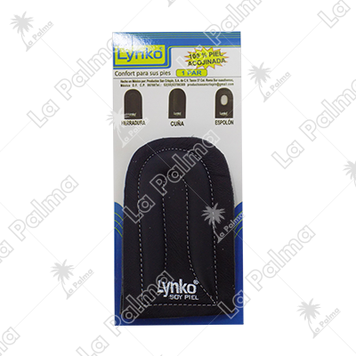 TALONERA ESPOLON PIEL HERRA L LYNKO NEGRO