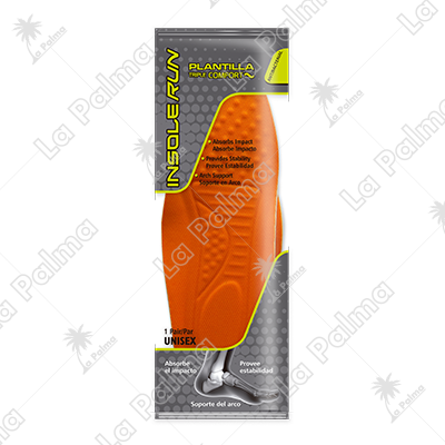 PLANTILLA INSOLE RUN NARANJA  3