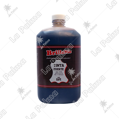 TINTA FUERTE BRILLAMAS 1 lt CAFE