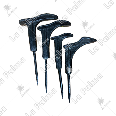 PIE DE REMACHAR DE PICO JGO 4 PZAS