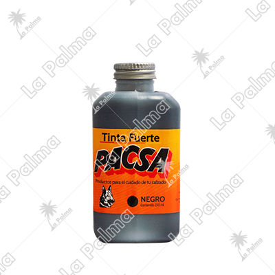 TINTA FUERTE PACSA 250 ml NEGRO