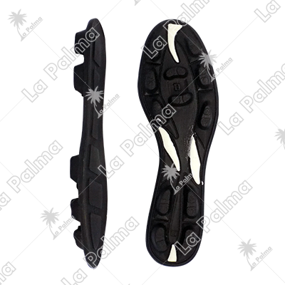 COLMILLO SUELAS NEG/BLA FUTBOL 25