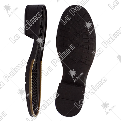 TRACTOR SUELAS NEG/MIE  DAMA 22