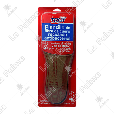 PLANTILLA ANTIBACTERIAL UNITALLA (PIEL) TROY