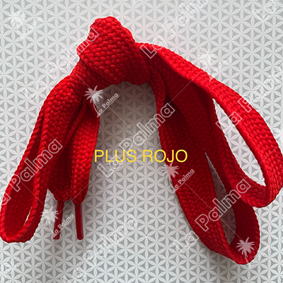 PLUS AGUJETA PLANA 090 cm ROJO